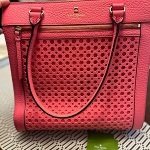 Kate Spade Pink Geometric Tote
